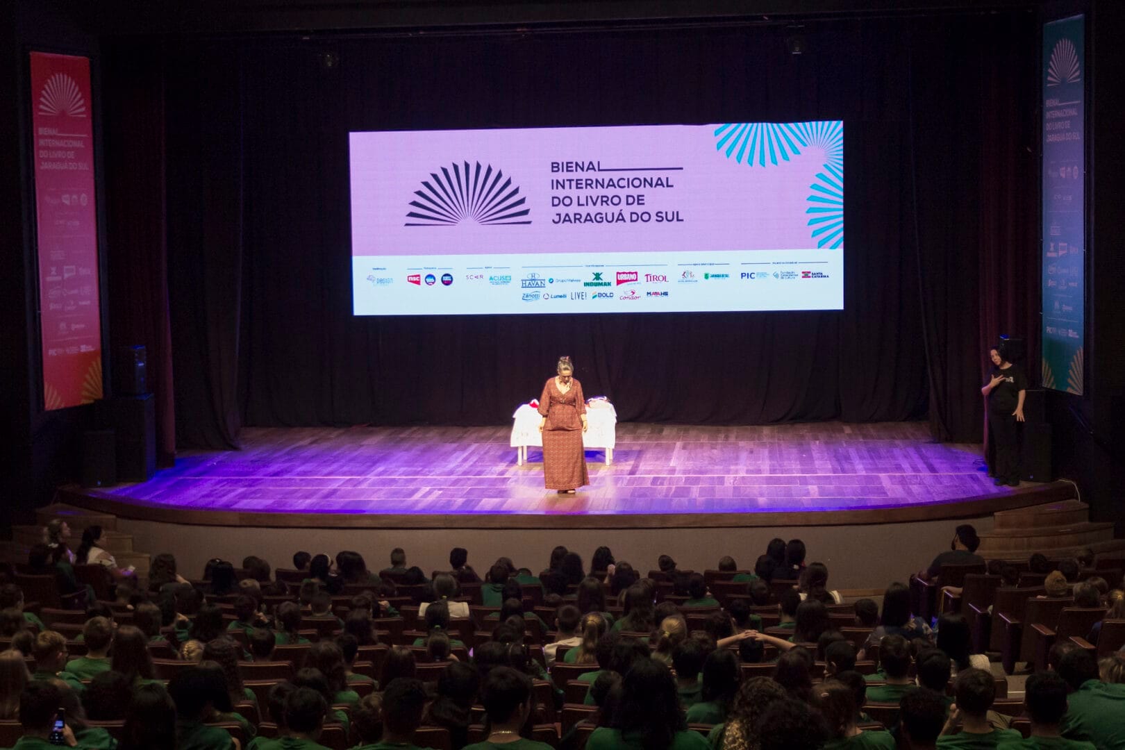 Bienal do Livro em Jaraguá do Sul