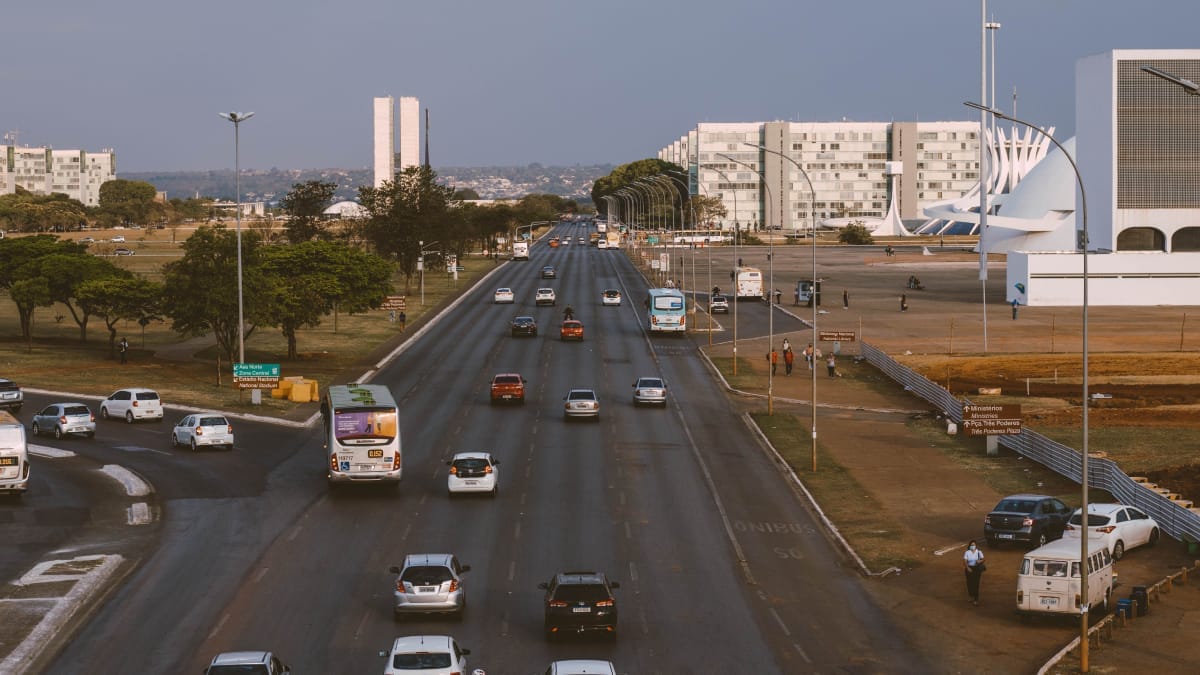 Reconhecida pela Unesco desde 1987, Brasília é referência mundial em arquitetura e urbanismo modernos (Foto: Henrique Morais/ Pexels)