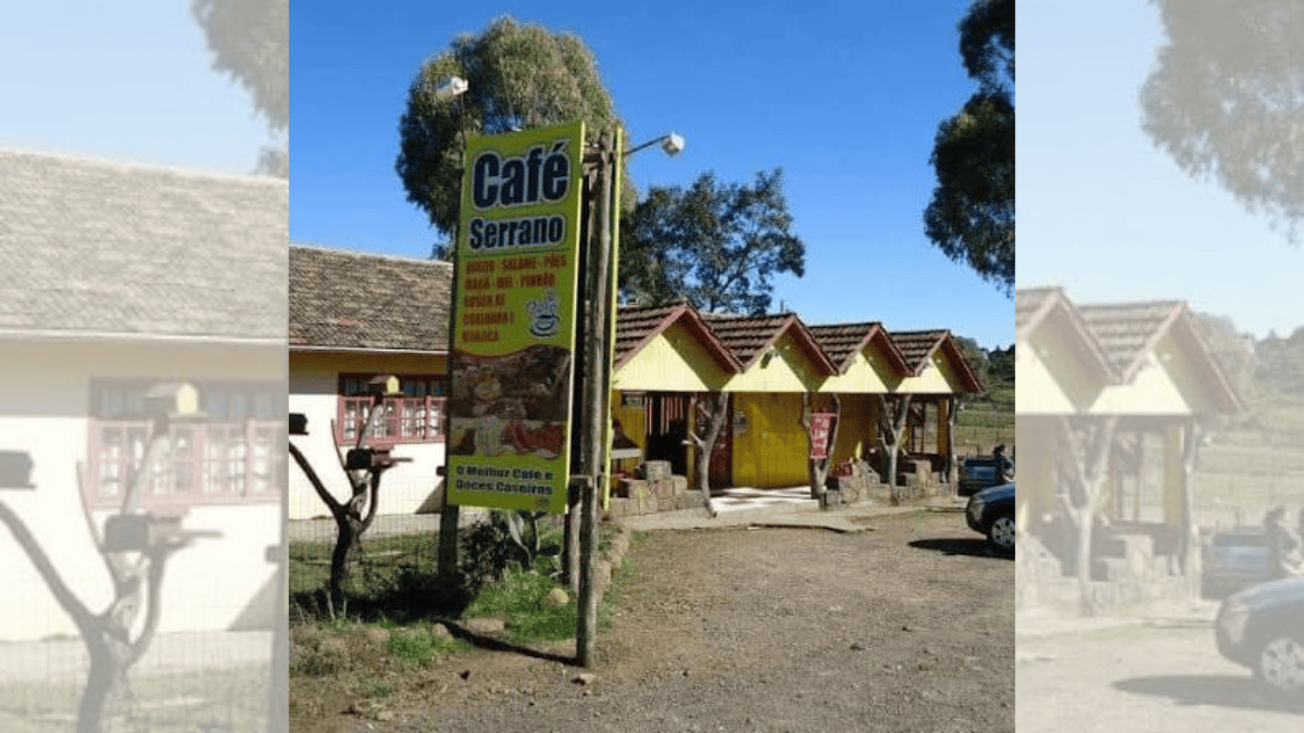 imagem antiga do café serrano