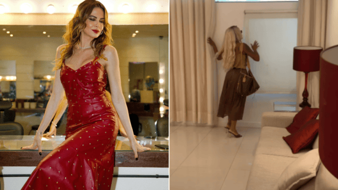 Camarim que já foi de Luciana Gimenez, com closet, lustre e frase motivacional, é esvaziado e ganha nova dona após saída de apresentadora