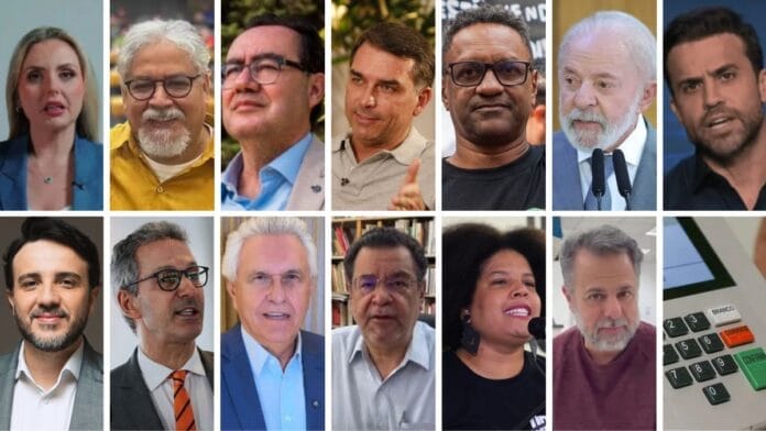 Eleições 2026 têm 13 candidatos a presidente da República (Fotos: Divulgação)