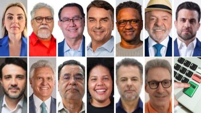 Pesquisa Quaest: em SC, Flávio Bolsonaro lidera com 45% das intenções de votos contra 20% de Lula; veja números