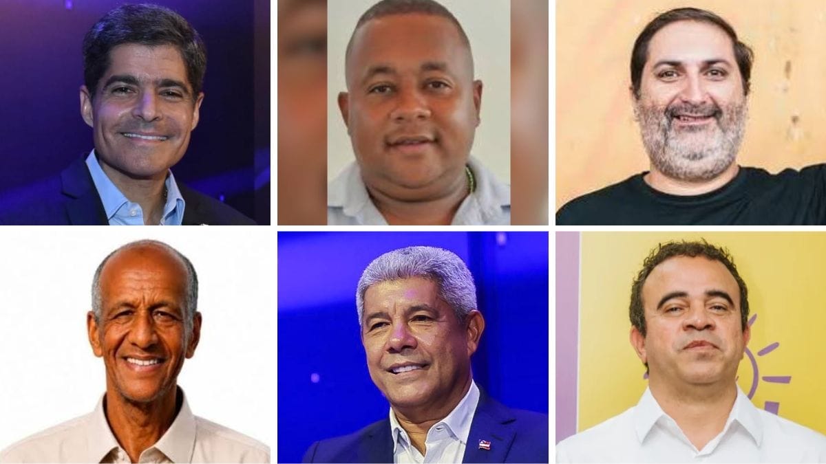 Candidatos ao governo da Bahia