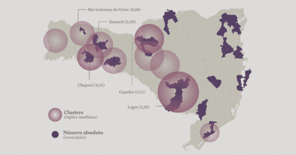 Mapa dos femincídios