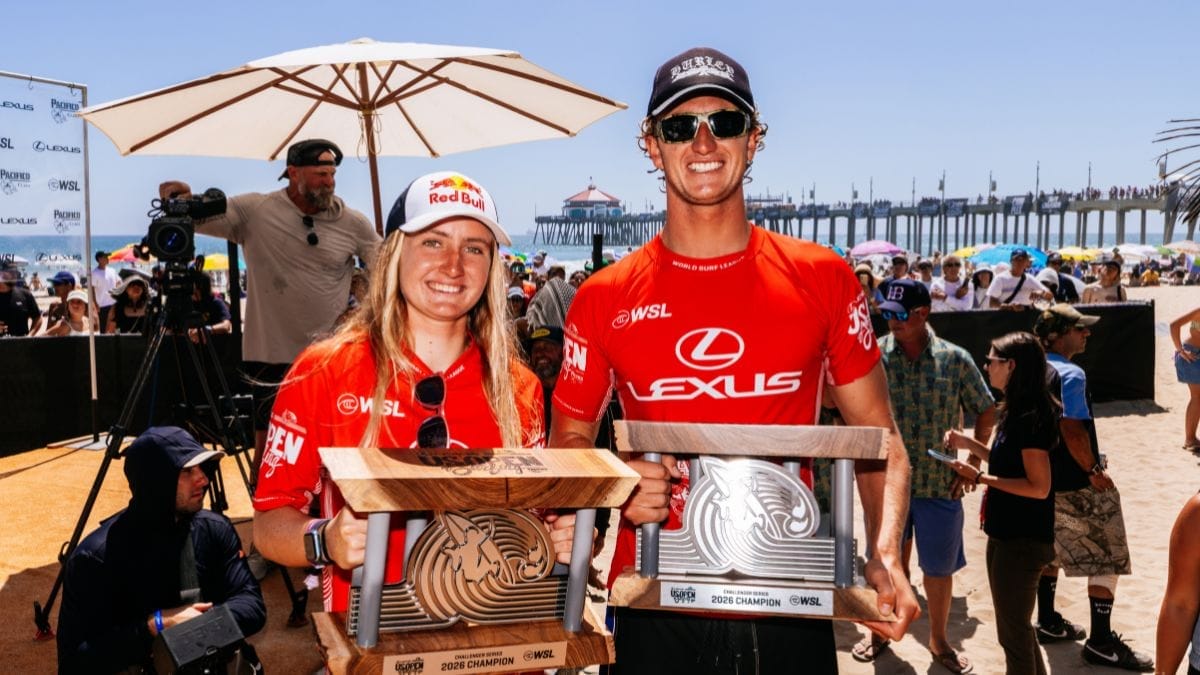 Veja os 10 melhores do ranking do Challenger Series após a etapa Lexus da WSL