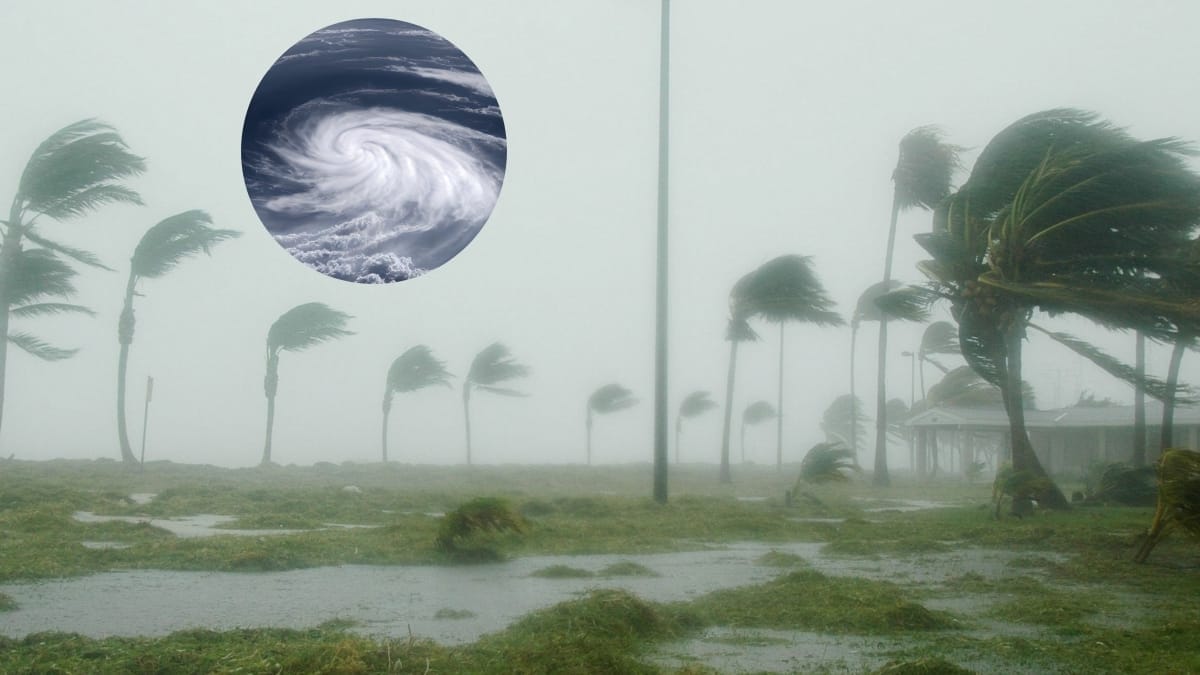 Ciclone bomba recebe esse nome por causa da velocidade com que o fenômeno ganha intensidade (Foto Banco de imagens)