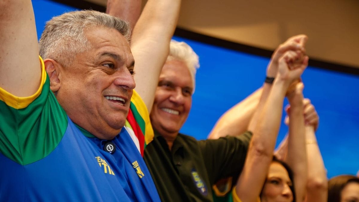 Convenção estadual do PSD em Florianópolis (Foto: Divulgação, Júlio Cavalheiro)