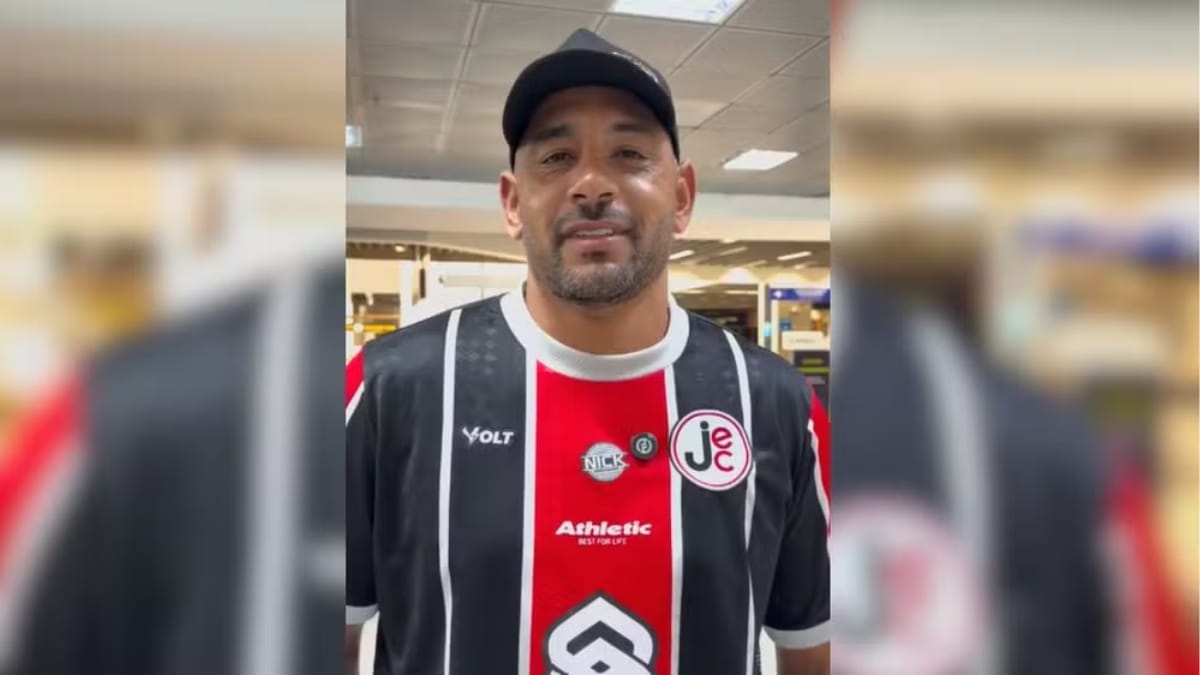 Diego Souza é anunciado em novo clube dois anos após comunicar a aposentadoria
