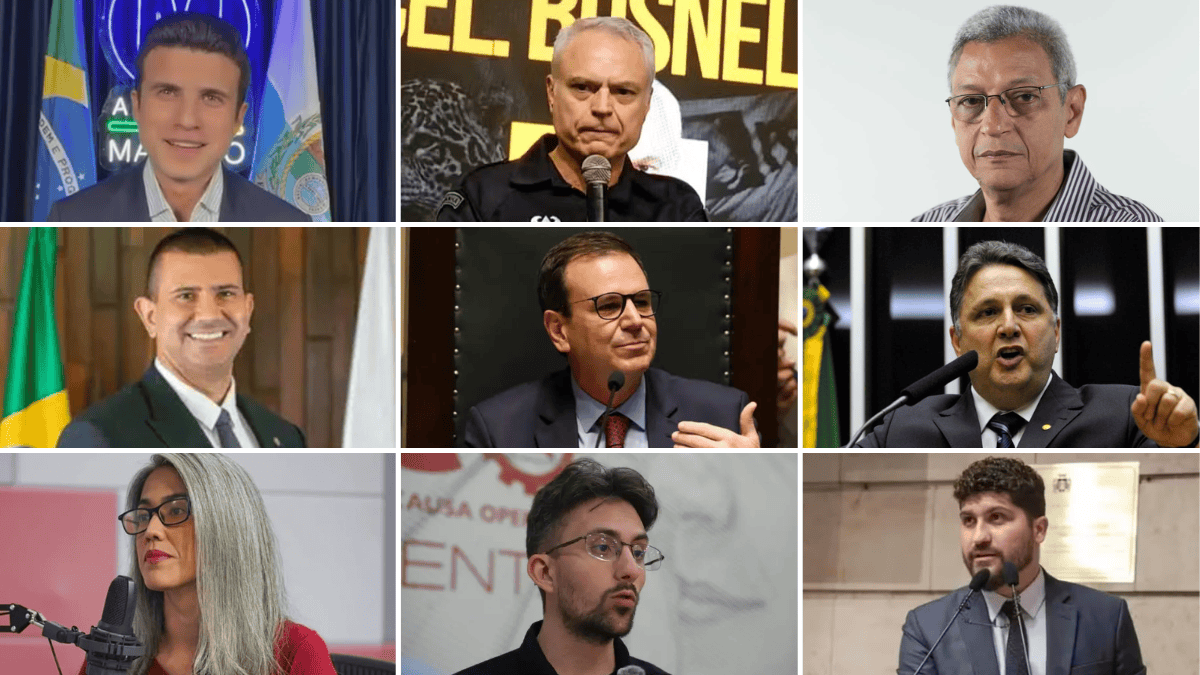 Eleições 2026: quem são os candidatos ao governo do Rio de Janeiro