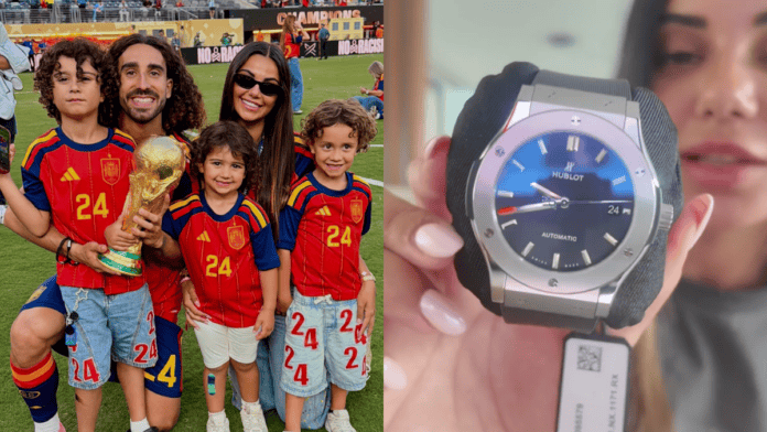 Cucurella foi campeão da Copa do Mundo 2026 pela Espanha (Foto: Reprodução, Instagram e YouTube)