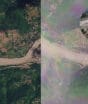 Antes e depois: imagens mostram o rastro de destruição em vilas destruídas por enchente no Nepal que deixou mais de 400 desaparecidos
