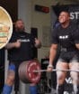 Ex-servente de pedreiro, brasileiro bate recorde ao levantar 420 kg e impressiona o homem mais forte do mundo