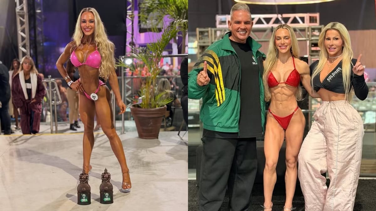 Filha de ícone do Mr. Olympia tem início meteórico e vira a nova sensação do fisiculturismo brasileiro