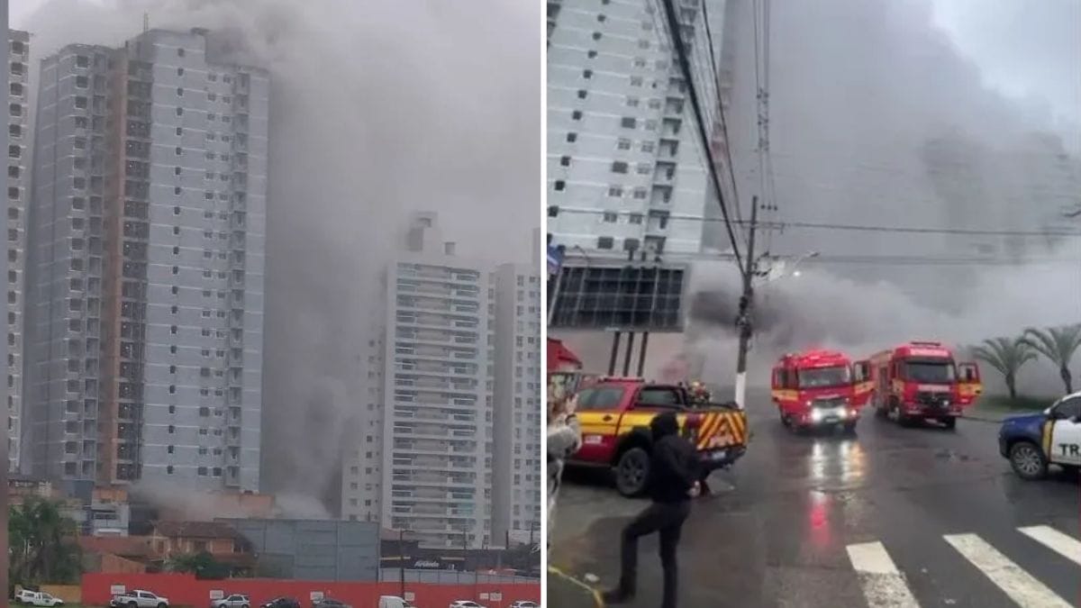 Fogo em Piçarras