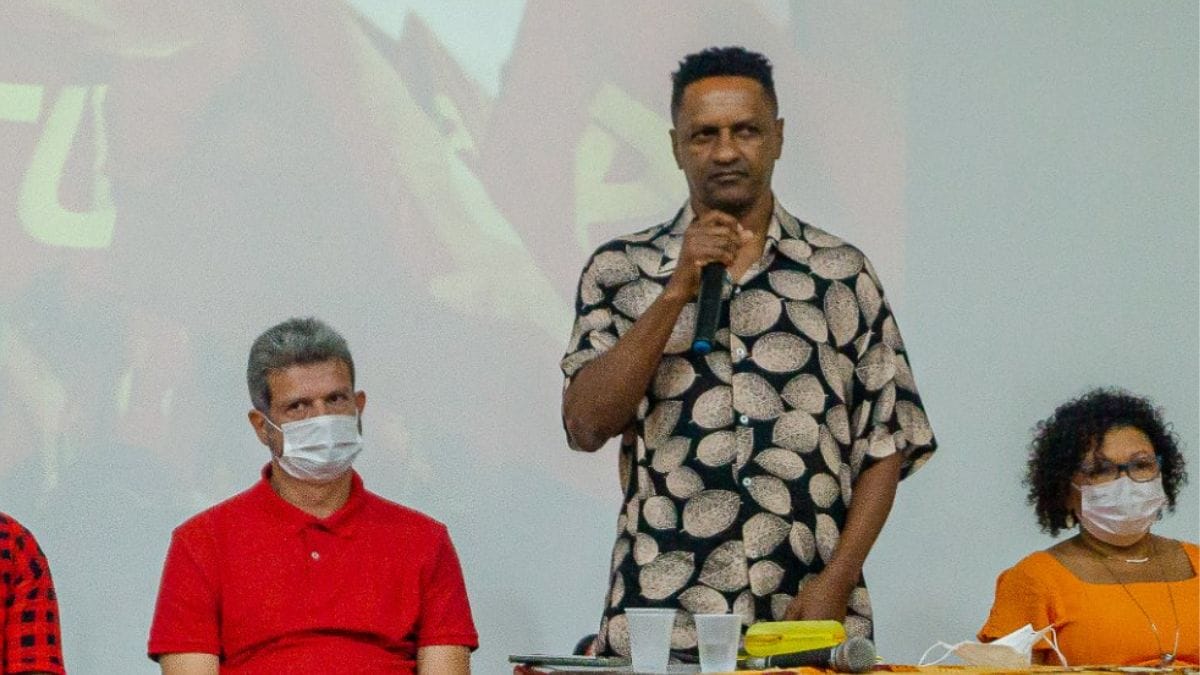 Hertz Dias, candidato à presidência da República pelo PSTU (Foto: Divulgação, Facebook)