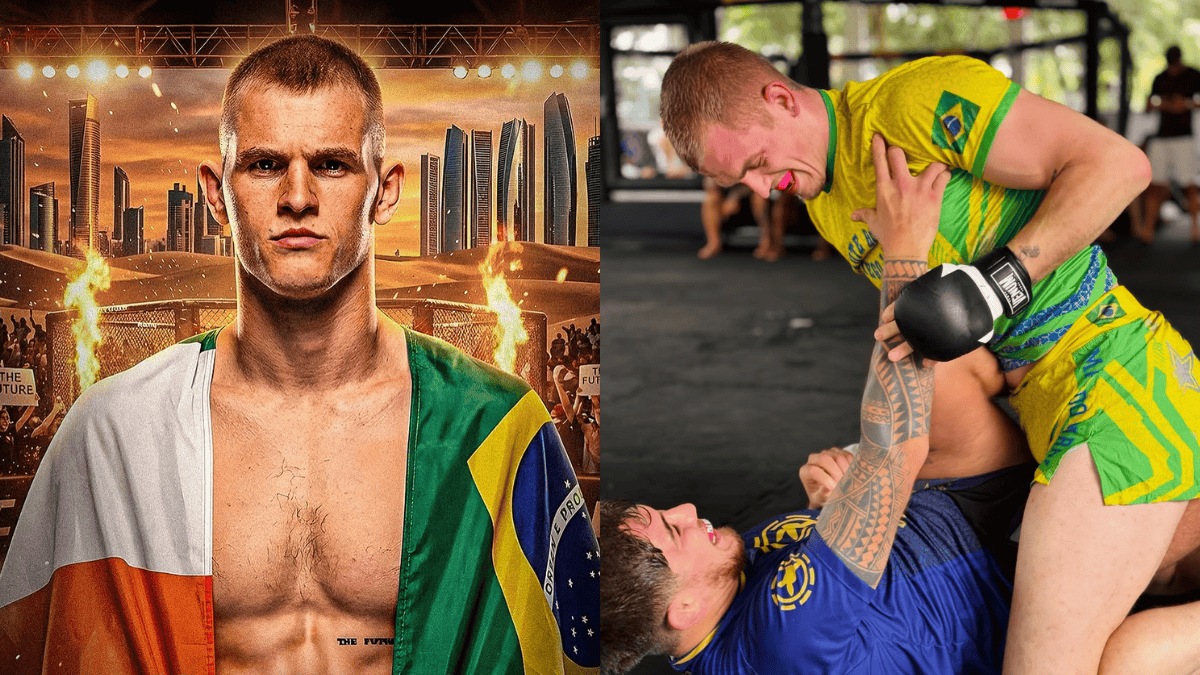 Irlandês “brasileiro” vence ex-campeão do UFC, exige CPF e pode trazer cinturão inédito ao país neste sábado
