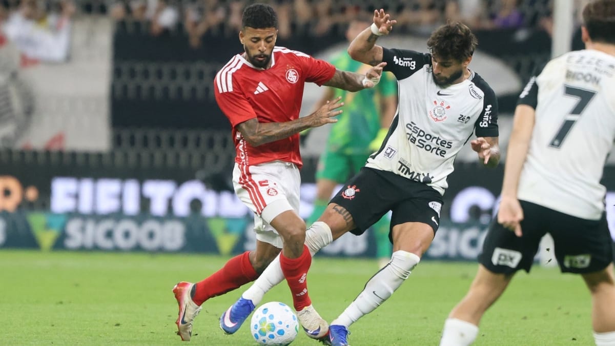 Resultados dos últimos 10 jogos entre Internacional x Corinthians