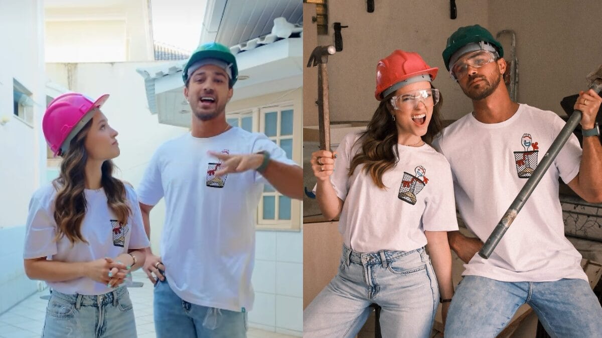 Larissa Manoela e André Luiz Frambach iniciam reforma da casa e planejam futuro