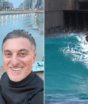 Luciano Huck se diverte ao surfar com filho Benício em piscina de ondas em SP e brinca: “Um pangaré”