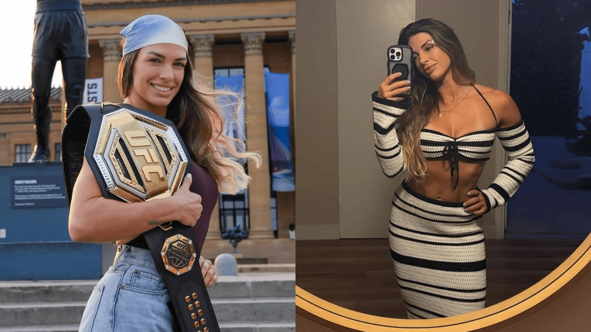 Única brasileira com cinturão do UFC, Mackenzie Dern rebate Ian Garry sobre pauta feminina: “Podemos ser independentes, mas gosto do homem assumindo a liderança”