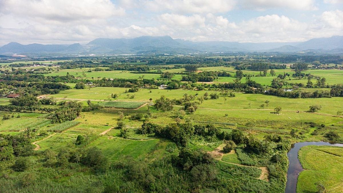 expansão da área urbana de joinville até garuva
