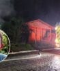 Morador morre oito dias após ser resgatado de incêndio que atingiu casa em SC