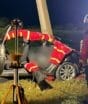 Mulher morre e duas ficam feridas após carro cair em barranco de 5 metros na SC-436