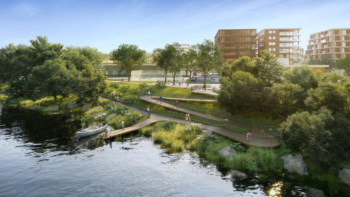 O novo bairro planejado de Tijucas terá investimento estimado em R$ 1 bilhão (Foto: Divulgação, Rio Parque)