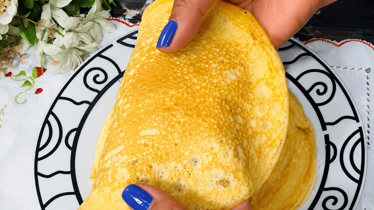 Panqueca de flocão não leva trigo nem lactose e rende até 9 unidades