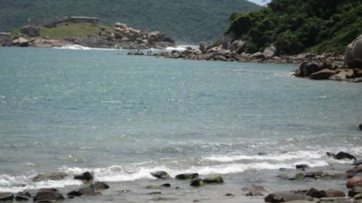 Praias privadas da Ilha do Papagaio, em Palhoça (Foto Divulgação, Buch Imóveis)