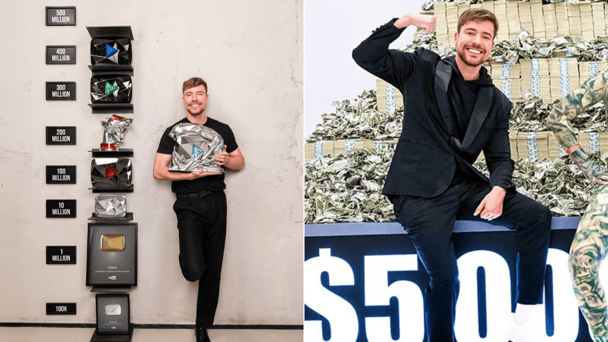 Qual verdadeiro nome de MrBeast e como ele saiu do 0 aos  512 milhões de seguidores