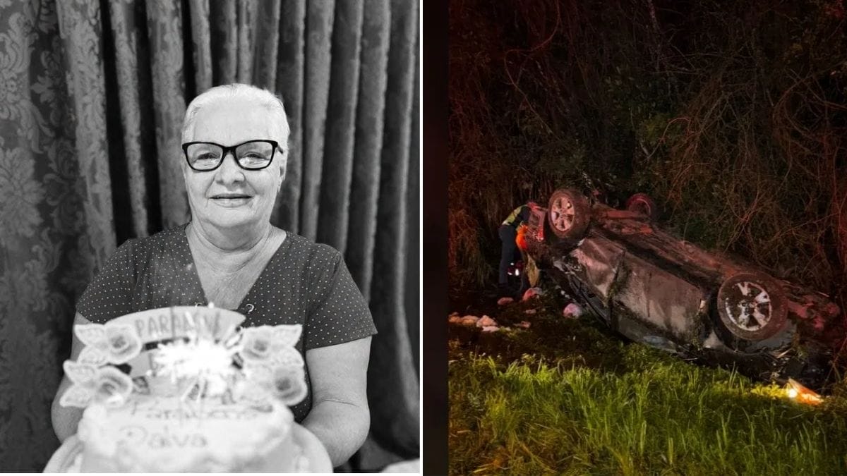 idosa que morreu na BR-280