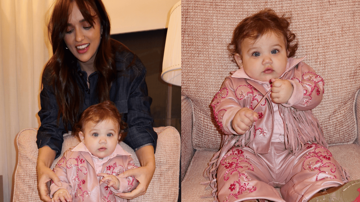 Rafa Kalimann abre álbum de fotos do aniversário de 7 meses da filha: “Pronta pro camping de Barretos”