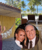 Resort de luxo onde Roberto Justus e Ana Paula Siebert estão hospedados tem banheiro sem teto