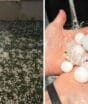 Tempestade com forte chuva de granizo atinge 700 famílias e Florianópolis decreta emergência