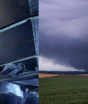 “Fortes indicativos de um tornado”: Defesa Civil avalia imagens e radar para confirmar fenômeno em SC