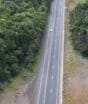 Batida entre dois caminhões interdita a BR-282, na Grande Florianópolis