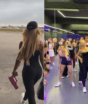 Virginia Fonseca pega jatinho de SP a Goiânia só para fazer aula de dança em sua academia