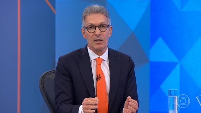 Romeu Zema (Novo) defende privatização da Petrobras e regime de trabalho por hora em sabatina da Globo