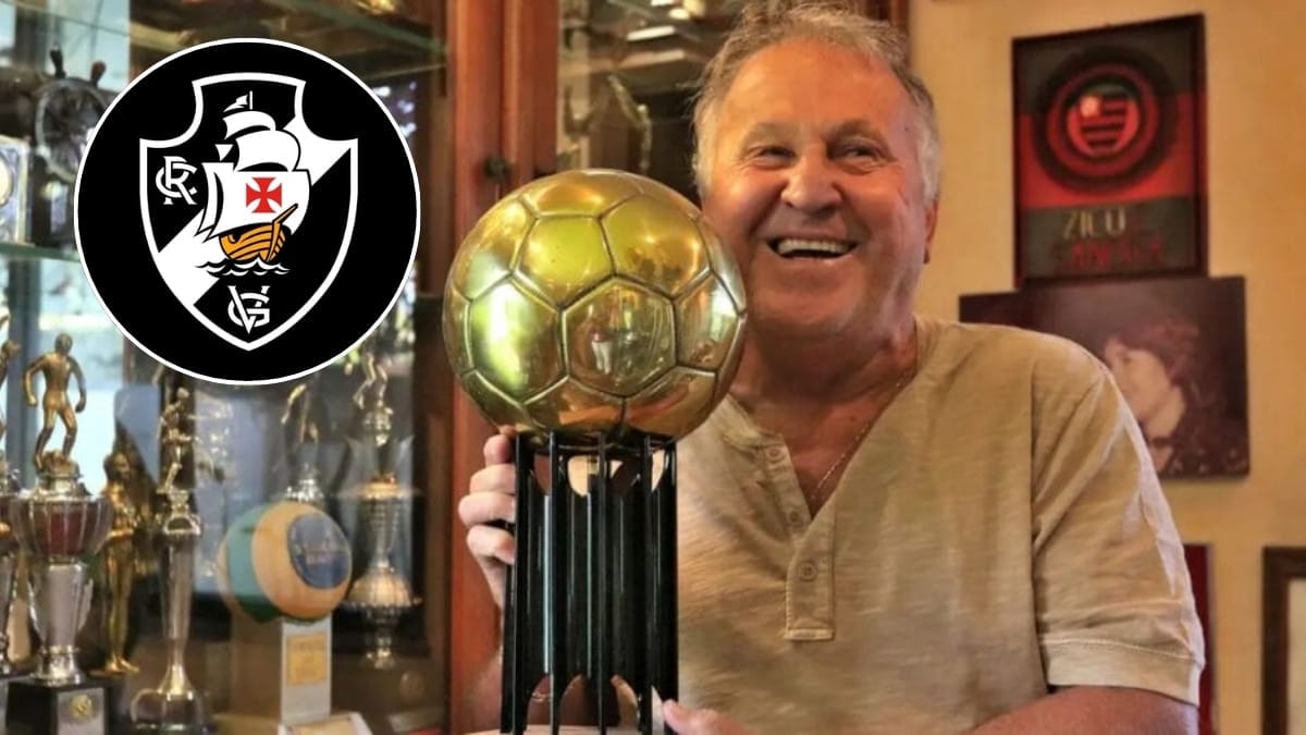 Zico revela torcida para o Vasco na Copa do Brasil