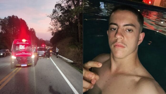 “Que dor no coração”: quem era o motociclista de 21 anos que morreu em acidente com 3 veículos na BR-282 em SC