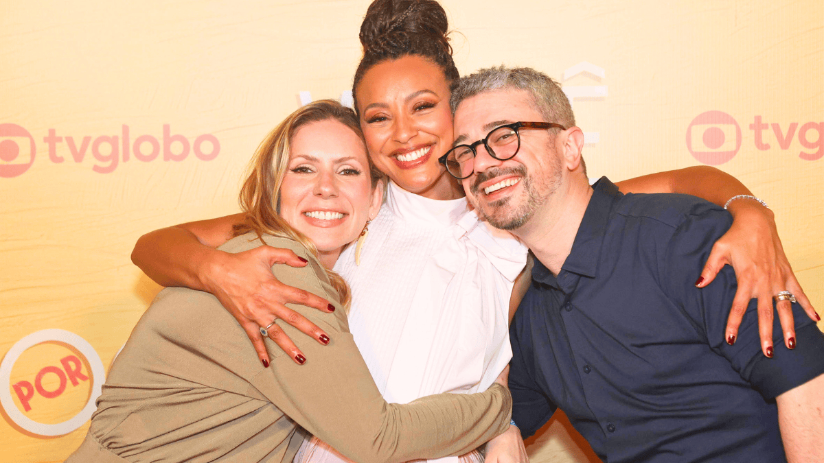 Evento lançamento Por Você - Juliana Peres, Sheron Menezzes e Dino Cantelli
Globo/ Lucas Teixeira