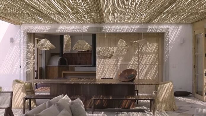 Ambiente da casa de Bruno Luperi mostrando luz natural