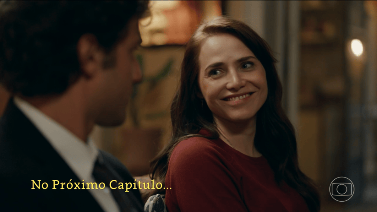 cena da novela das nove da tv globo