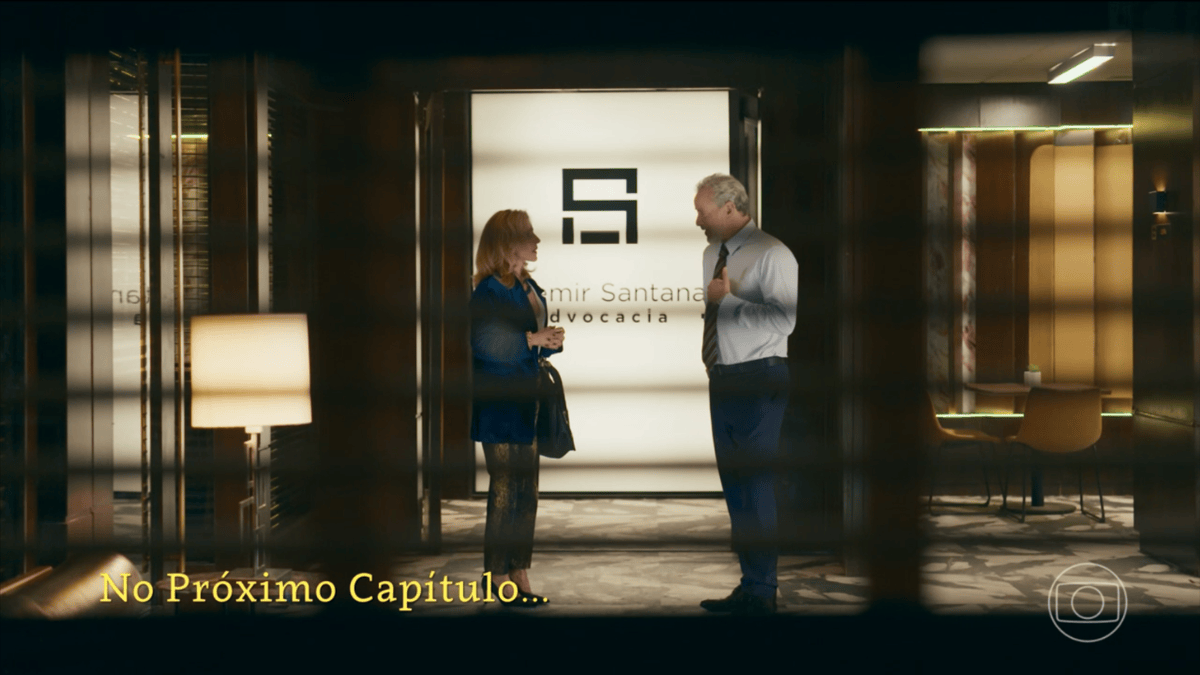 cena da novela das nove da tv globo