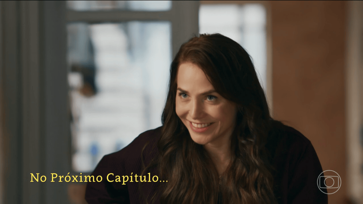 cena da novela das nove da tv globo