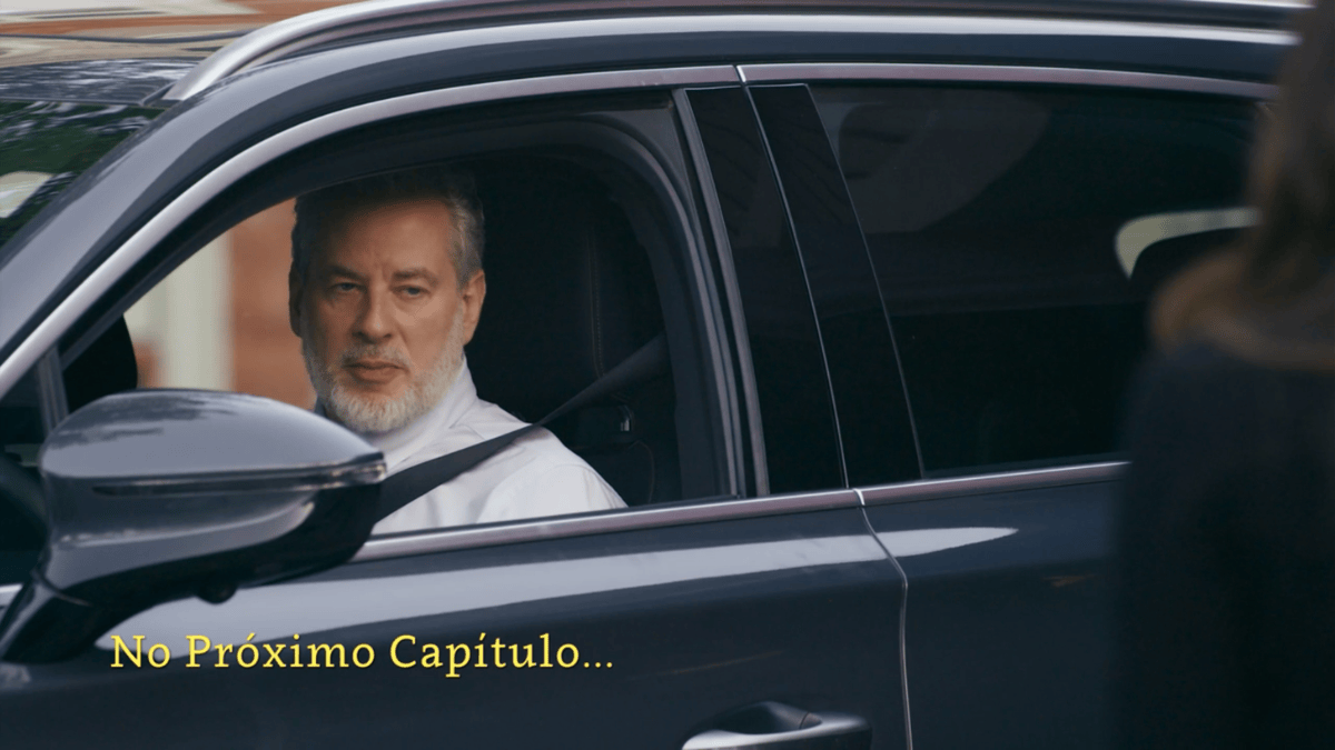 Dan Stulbach em Cena da novela das nove da TV Globo