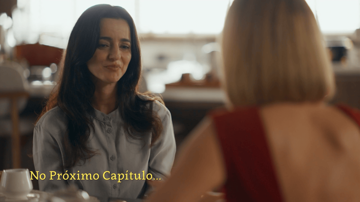 Suely (Julia Stockler) em cena da novela das nove da TV Globo