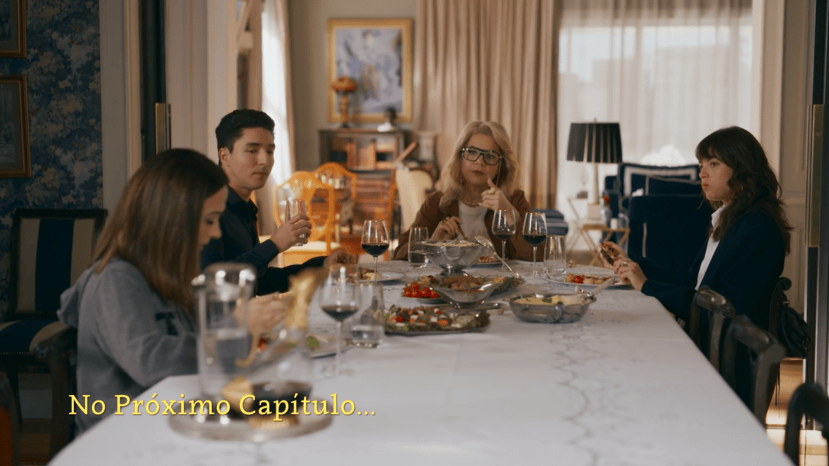 Cena da novela das nove da TV Globo