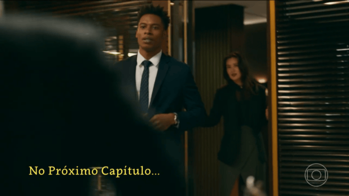 cena da novela das nove da tv globo